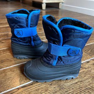 Toddler Kamik SNOWBUG 5 Winter Boots / Navy / Toddler 9T